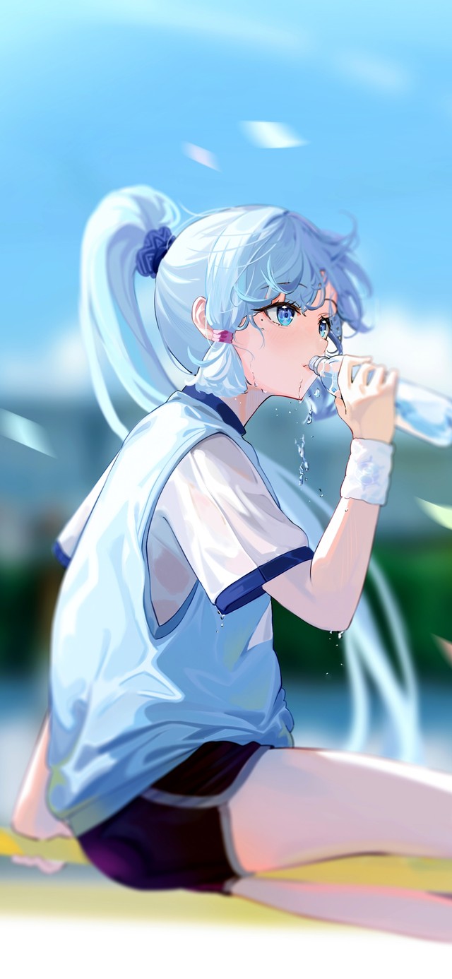 运动美少女