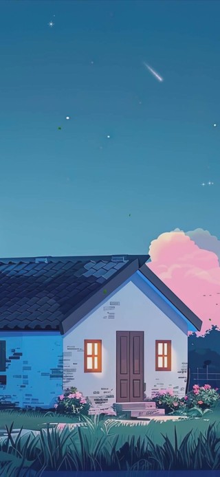 晚霞
