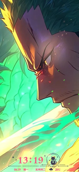 高清炫酷海贼王动漫-索隆