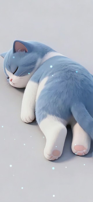 睡觉小猫