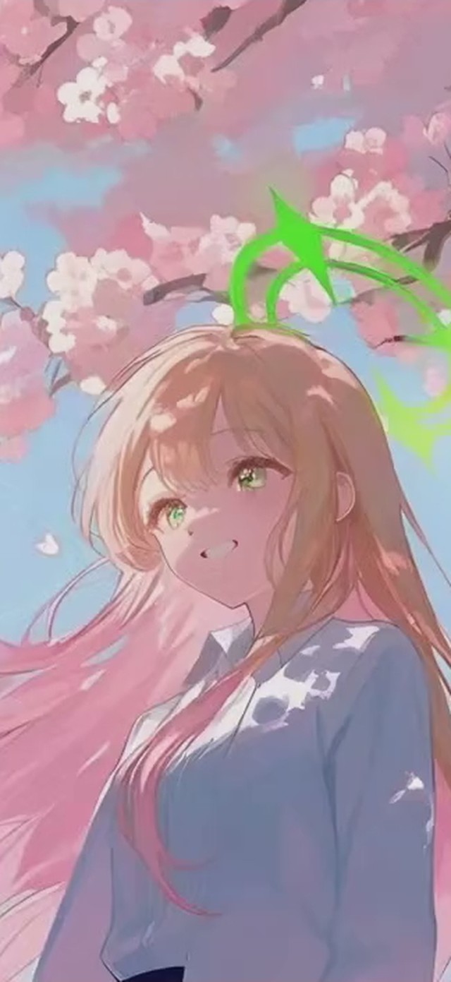 樱花下的少女-才羽绿