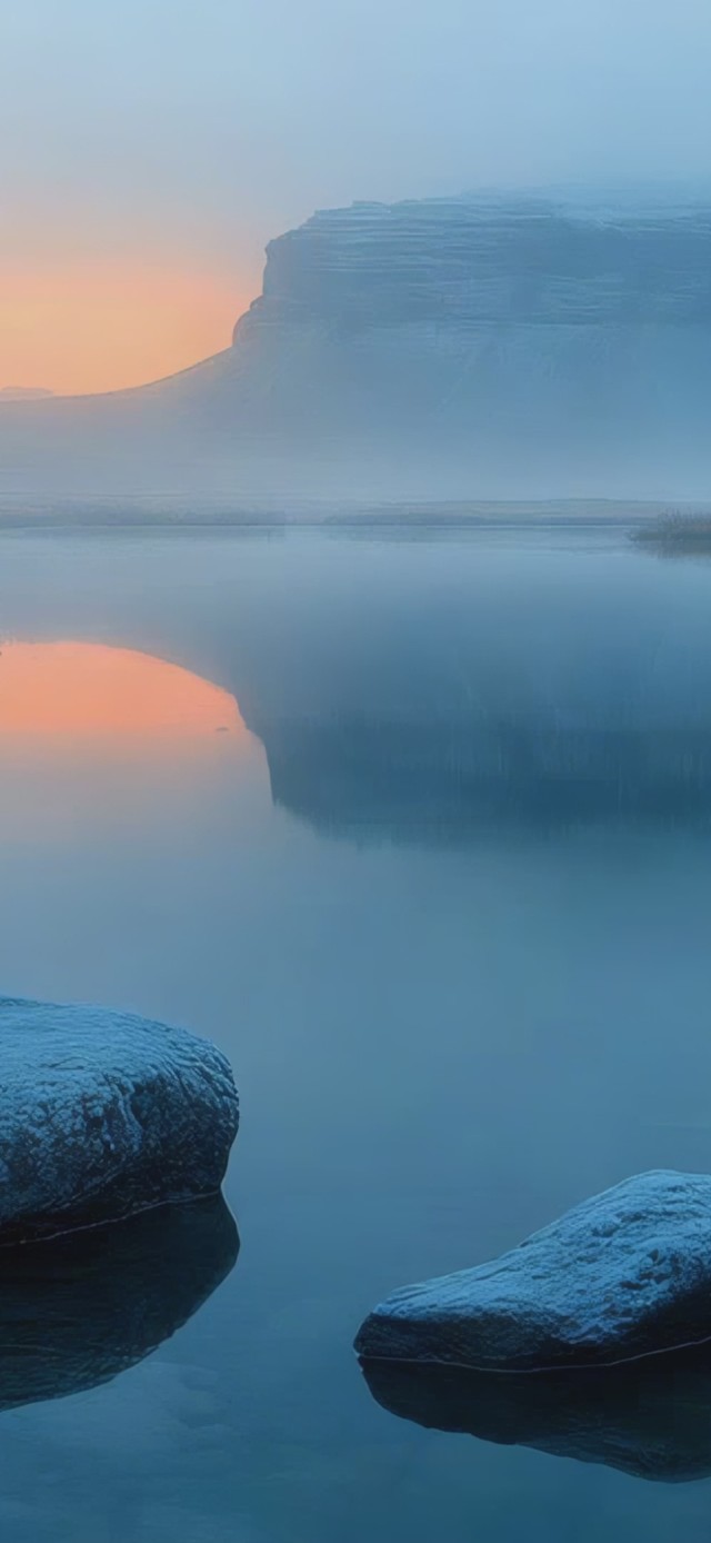 镜湖晨光