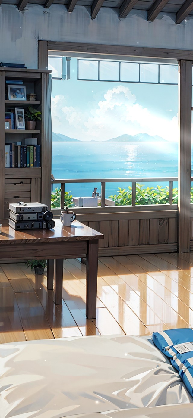 4K治愈夏天海景房