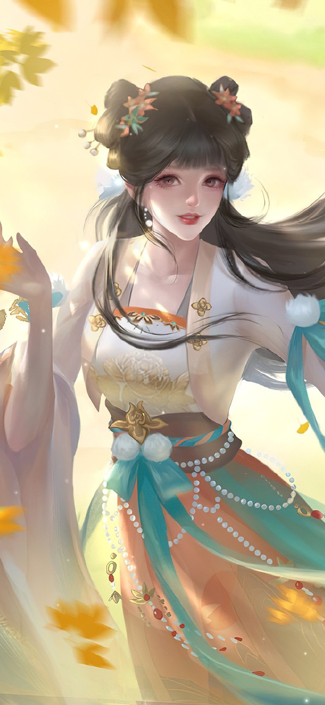 清纯古风美少女