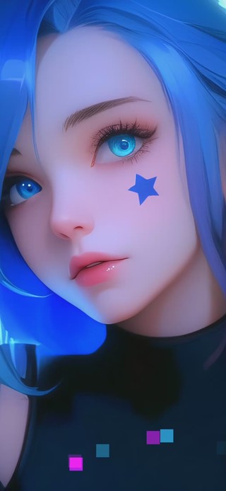 4K可爱治愈少女