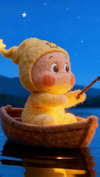 呆萌钓鱼人