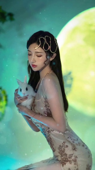 兔兔女神来了