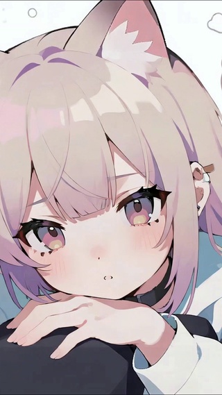 楚楚可怜的小猫