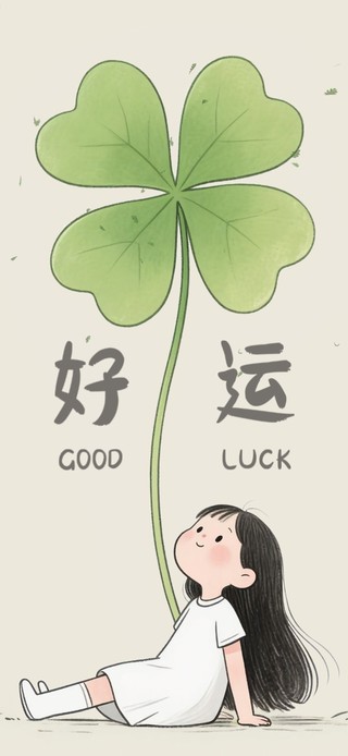 好运（四叶草）