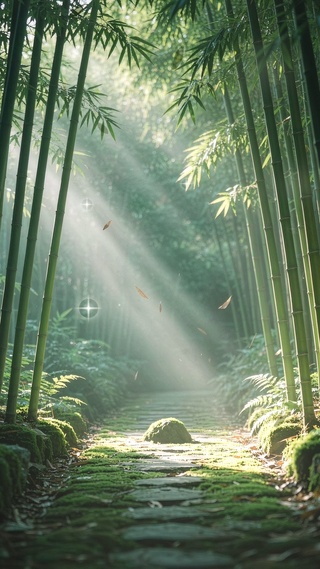 竹林｜风吹过竹林，会记得你