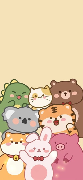 可爱的小动物朋友们～