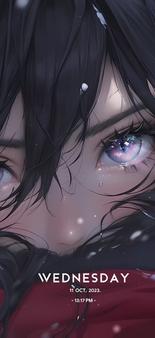 【4K唯美】雪中の狐狸少女