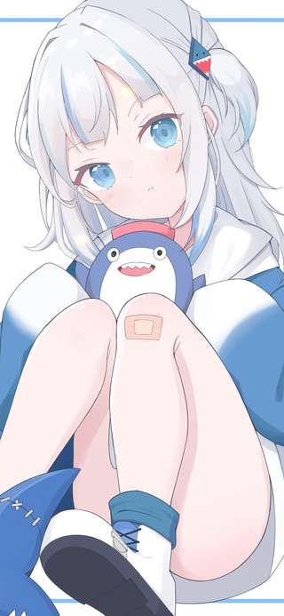 小鲨鱼萌妹子