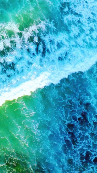 4K治愈海浪