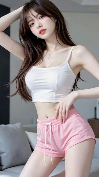 清甜居家美少女