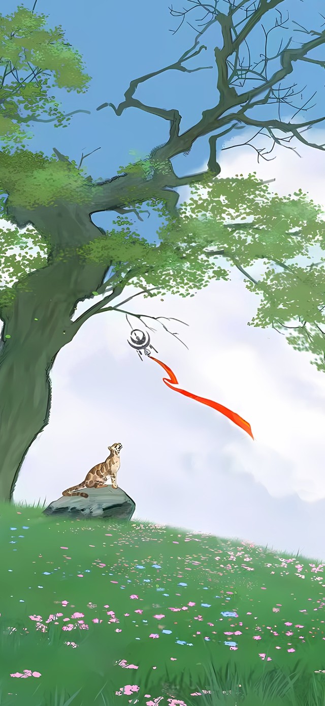 唯美的草原风景