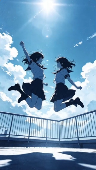阳光氛围感