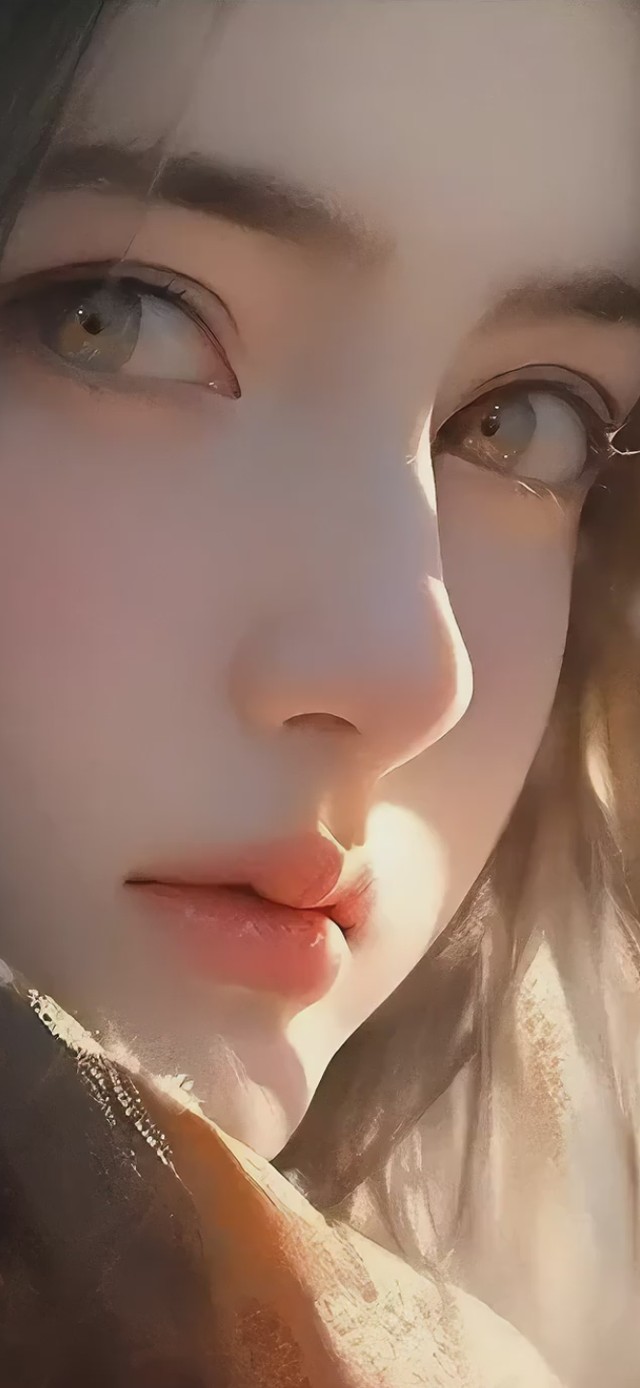 雪中少女（非主题）