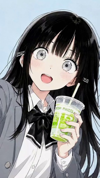 青苹果清新美少女
