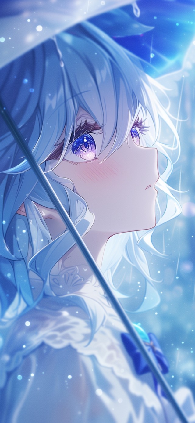 雪墨壁纸丨芙宁娜丨细雨绵绵丨