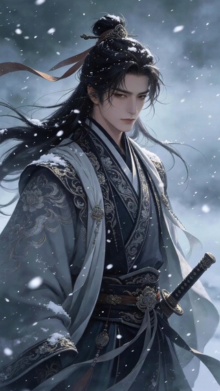 武侠风少年