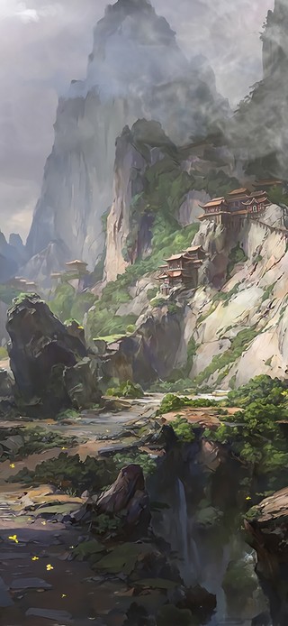 青绿山水