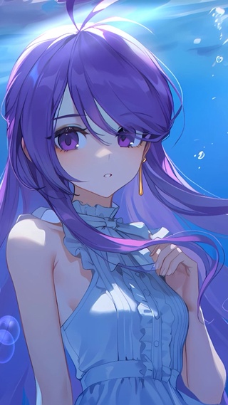 水中女孩
