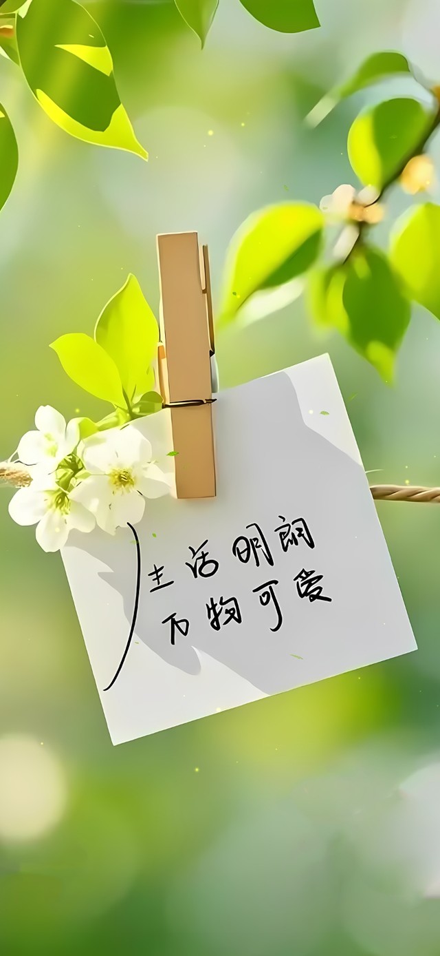 生活明朗 万物可爱