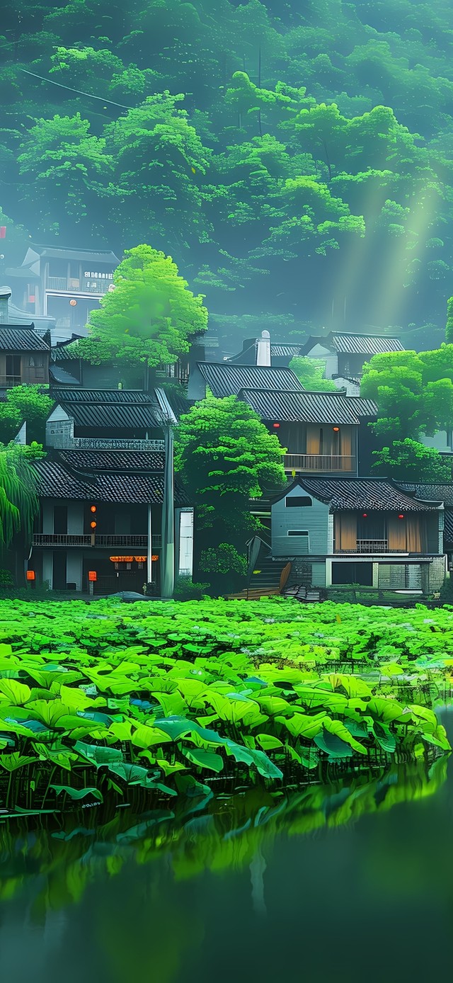 荷花乌镇