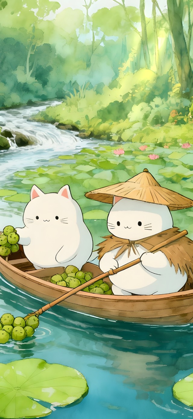 划船采莲子