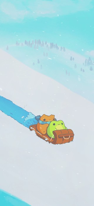 无限循环·滑雪蛙