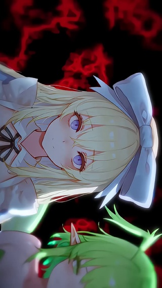 二次元美女抖肩
