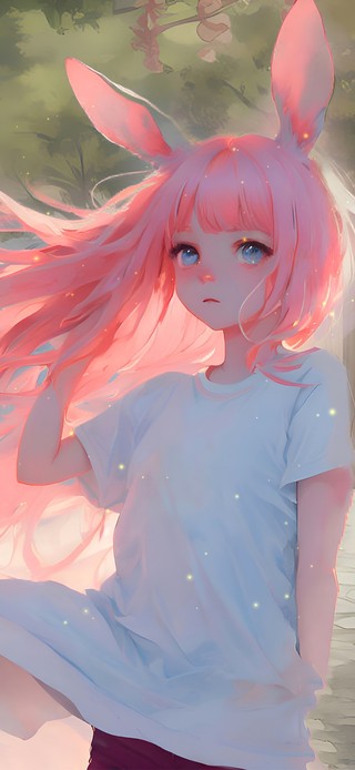 4k可爱夏日女孩