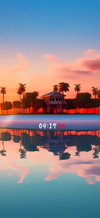梦幻夕阳