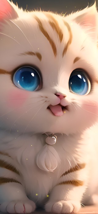 4k可爱调皮猫咪