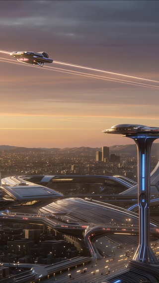 曙光下的星际之城