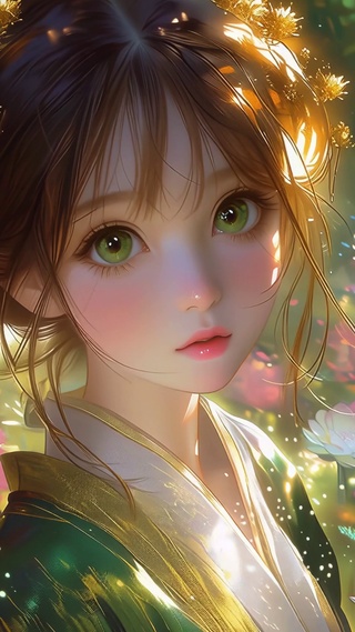 荷花仙子壁纸