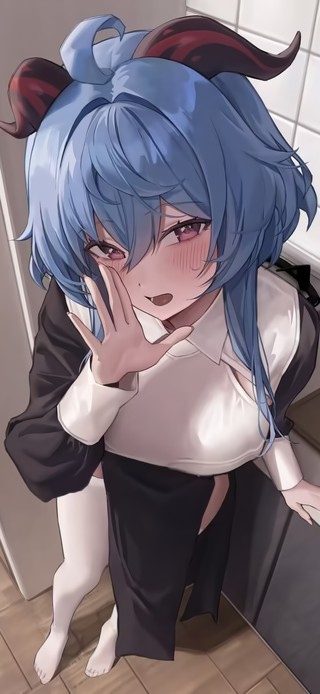 白丝旗袍原神甘雨