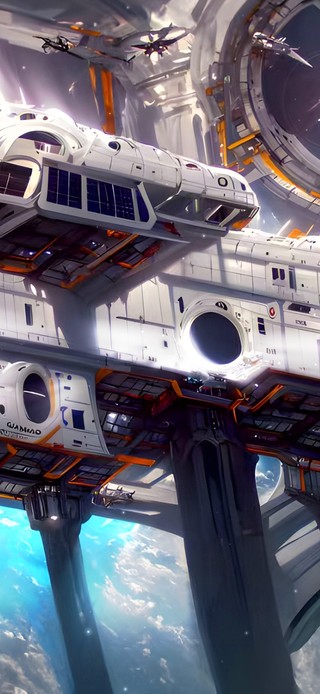 炫酷宇宙空间站