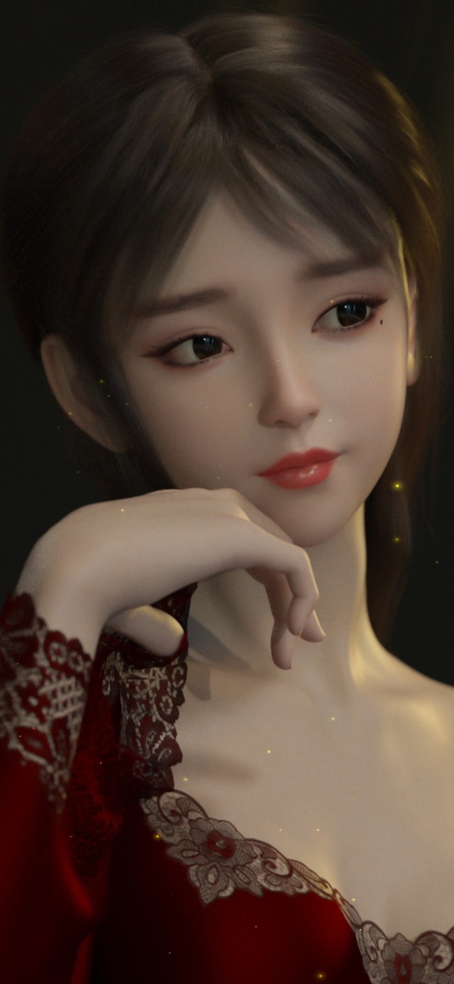 4K 清新美女