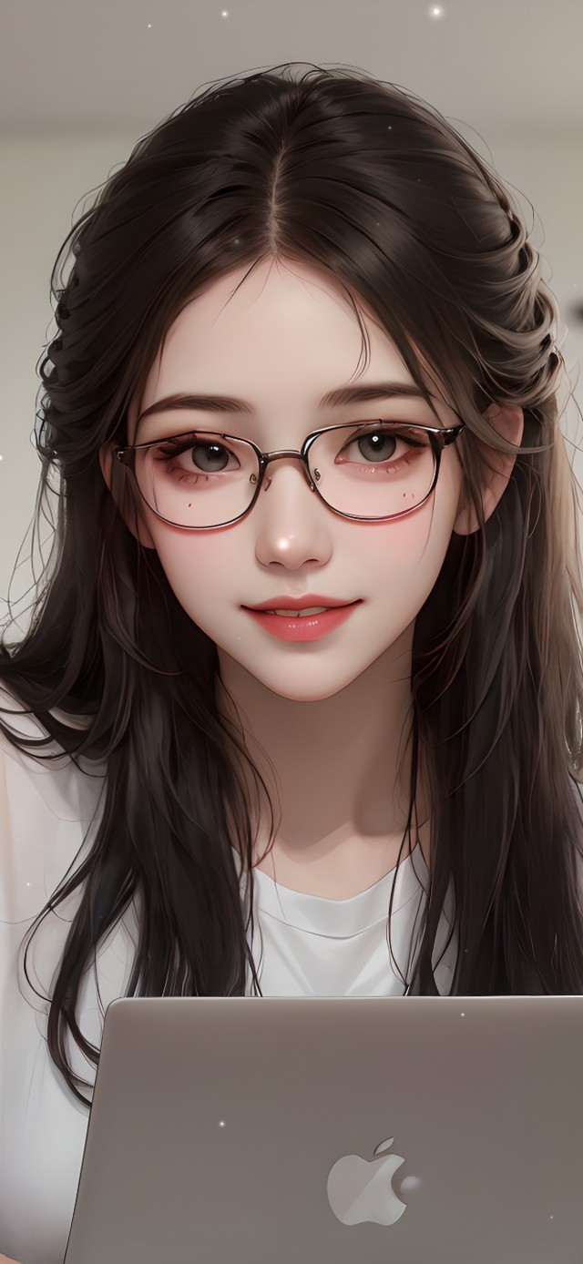 小清新猫咪和女孩