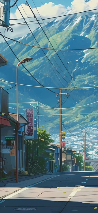 护眼绿景