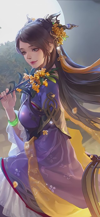 清纯古风少女