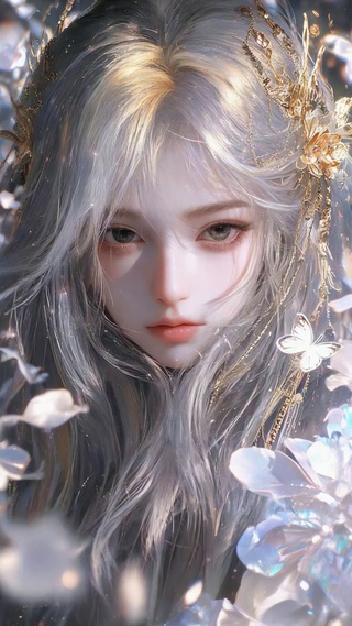 清新治愈美女壁纸