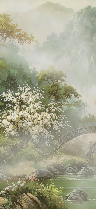 被绿意拥抱的时光