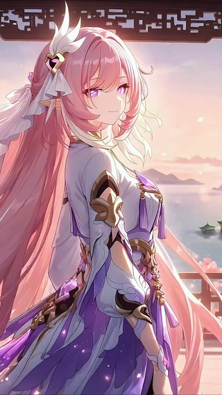 爱莉希雅丨高阁眺海丨