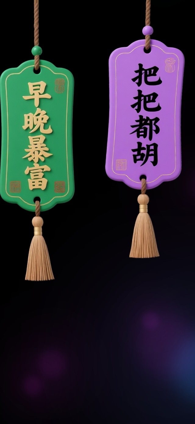 转运 开光 神佑  吊牌！