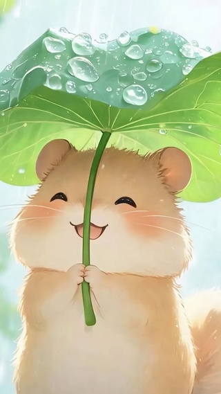 雨天葡萄树