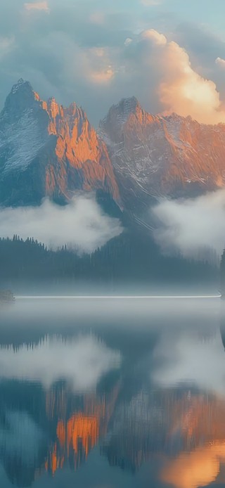 静湖纳万山