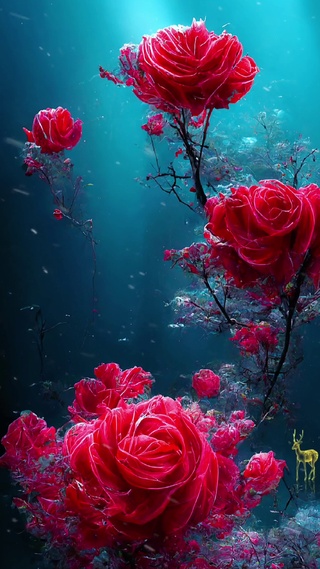 红玫瑰红蔷薇 动漫手机动态壁纸 动漫手机壁纸下载 元气壁纸